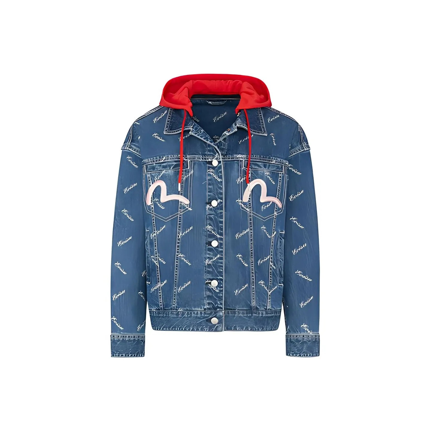 EVISU Denim Jacket Women's Blue