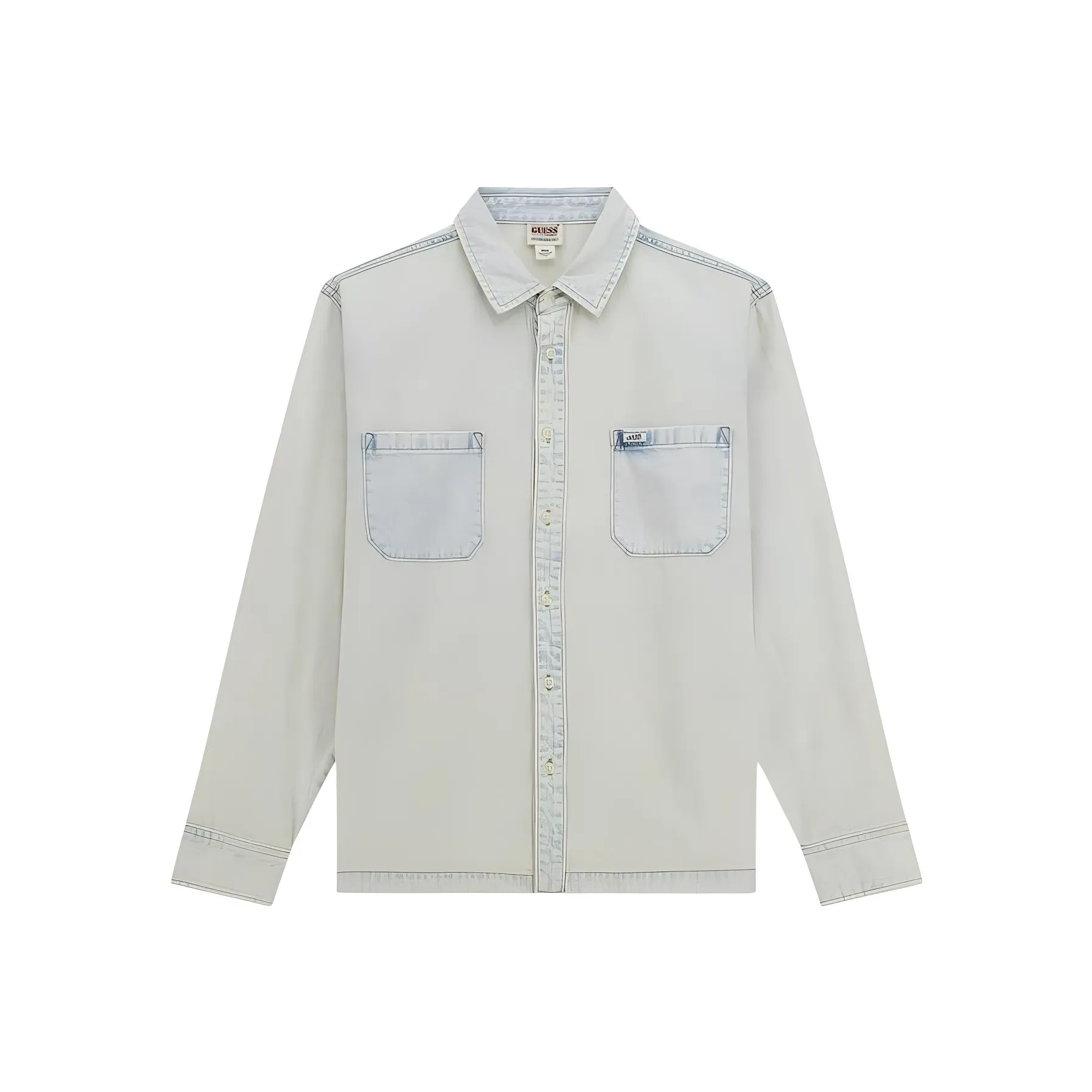 GUESS Denim Jacket Women's Light Blue