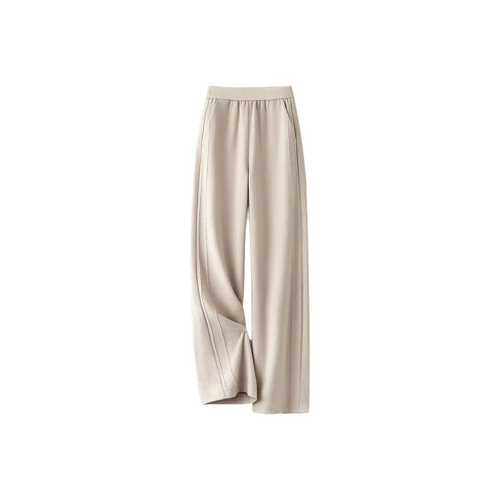 IHIMI Casual Pants Women's Beige
