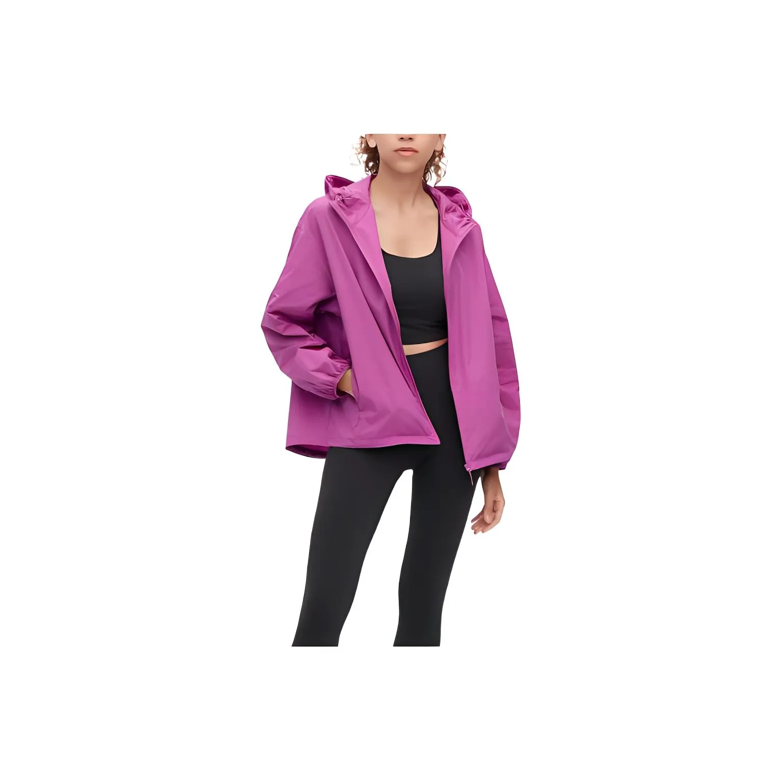 UNIQLO Защита от солнца Одежда Женская Персиково-розовый