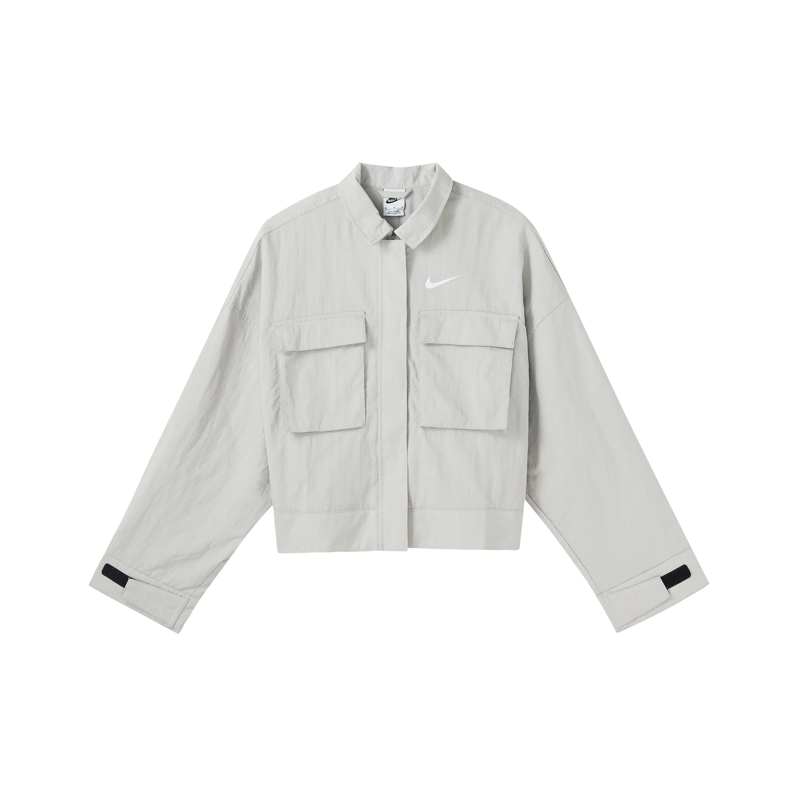 Nike Sportswear Essentials Series Cropped Coats Women's Limestone White