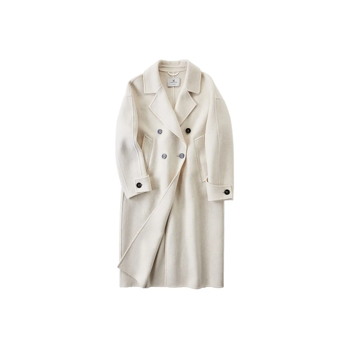 XIANGYING Бежевый Женский Пальто