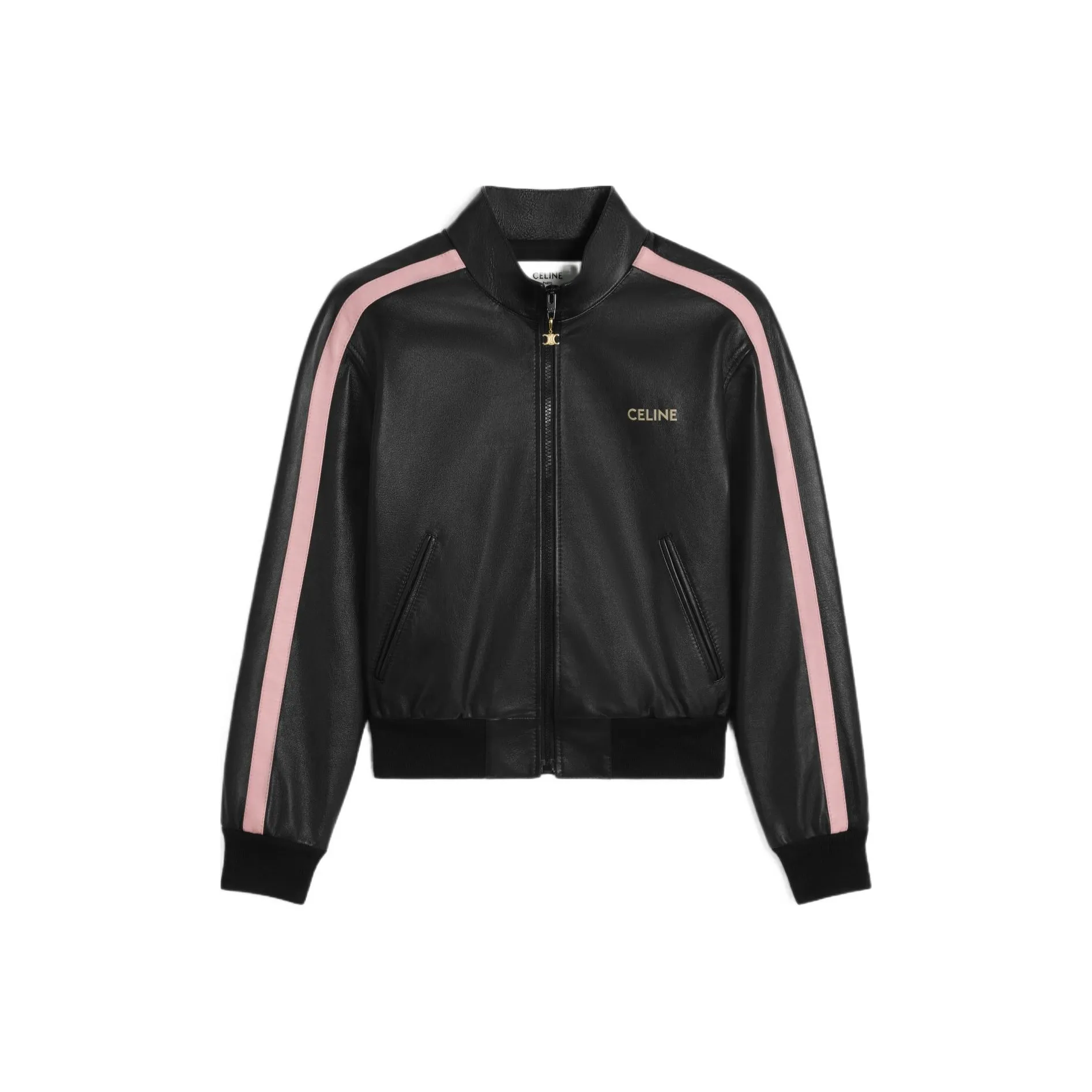 CELINE Tracksuit Jacket In Soft Lambskin