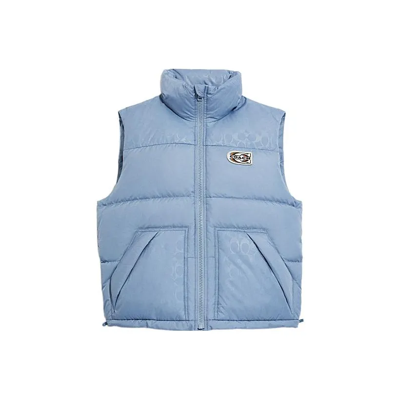 COACH Vests Women's Blue
