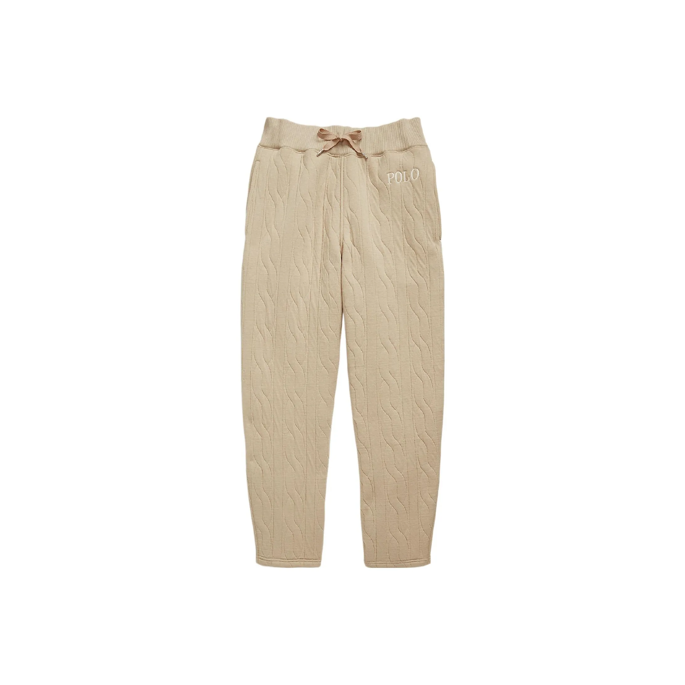 Polo Ralph Lauren Cable Quilted Drawstring Jersey Trousers