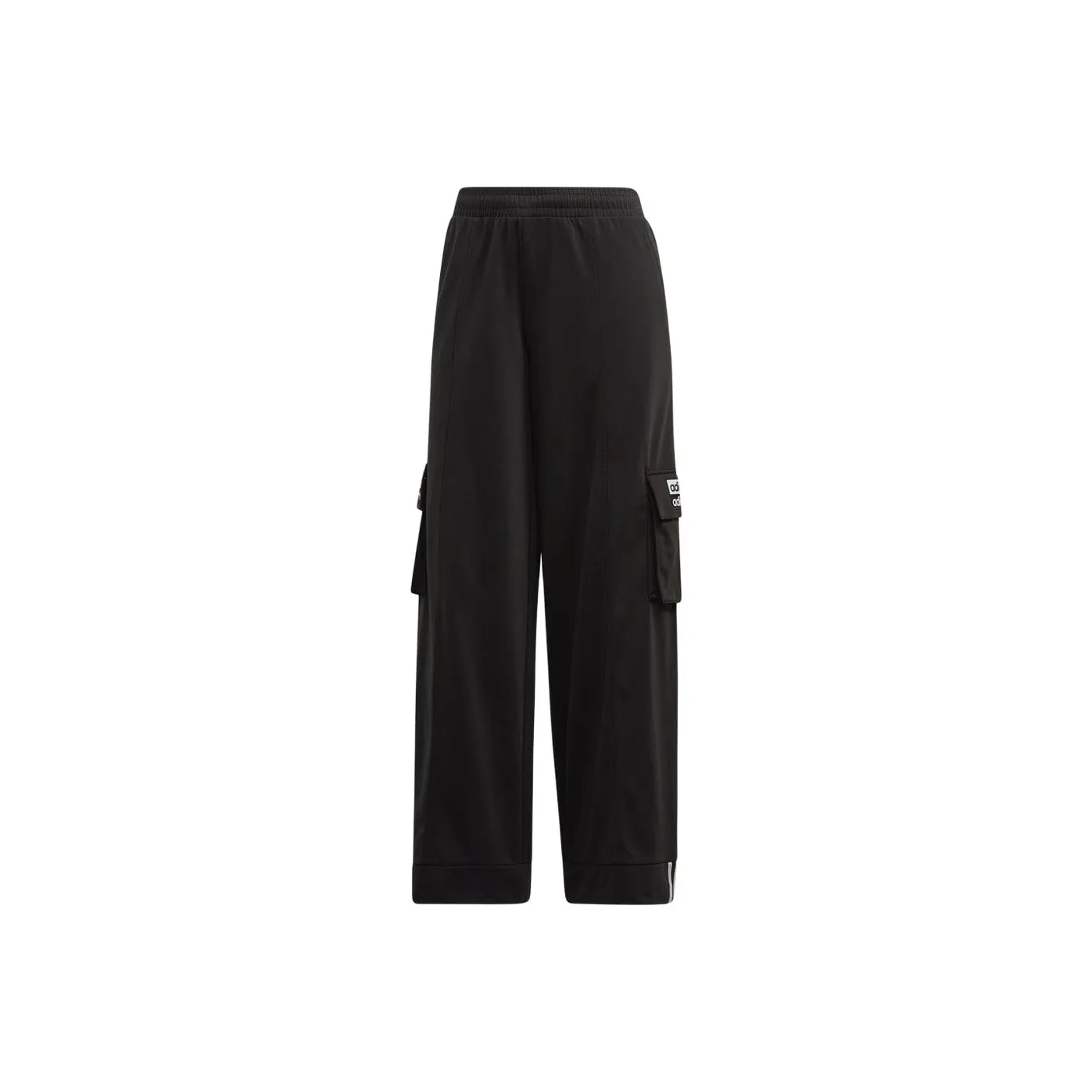 Adidas Originals WIDE LEG PANTS Casual Pants Women's Black