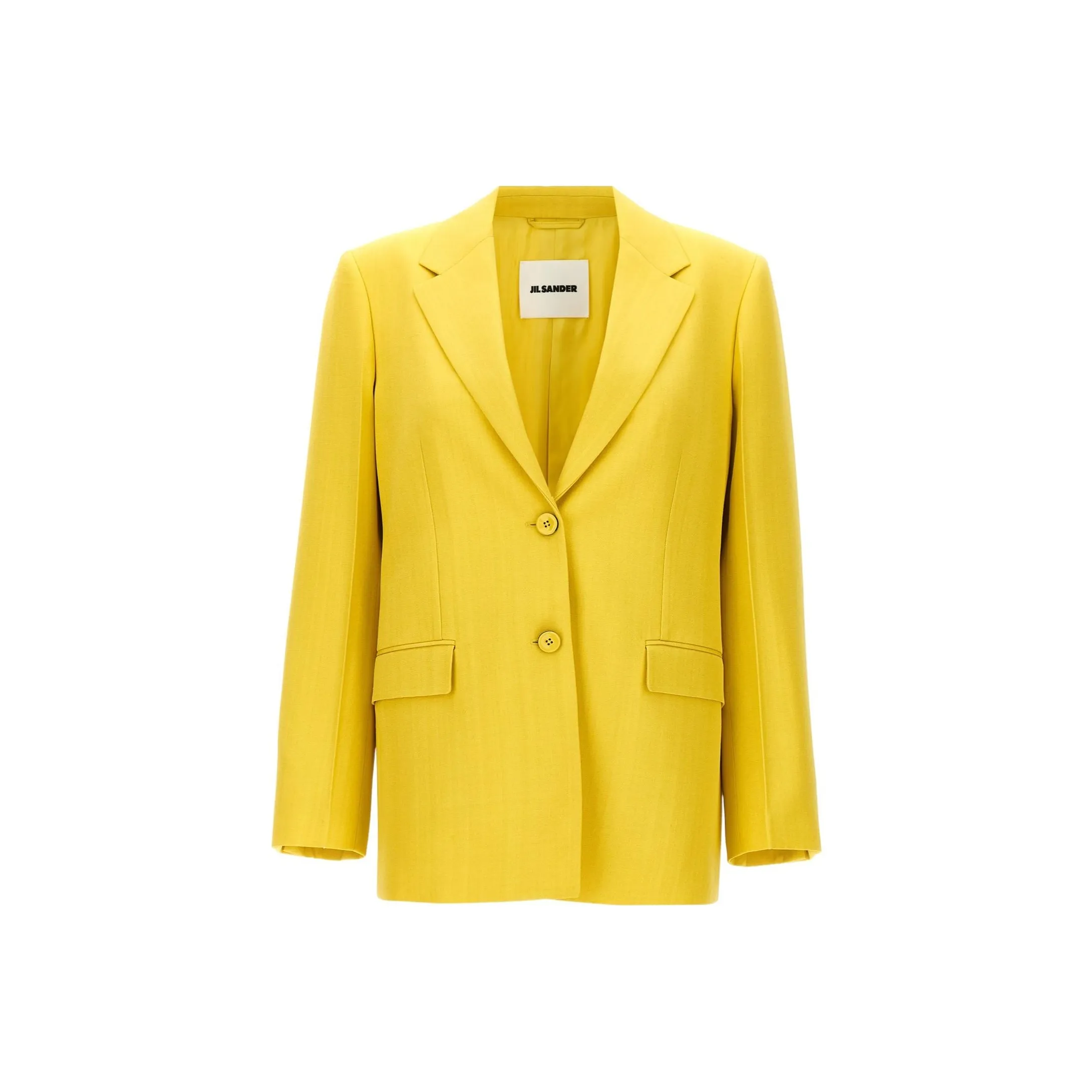 JIL SANDER Single Breasted Tailored Blazer