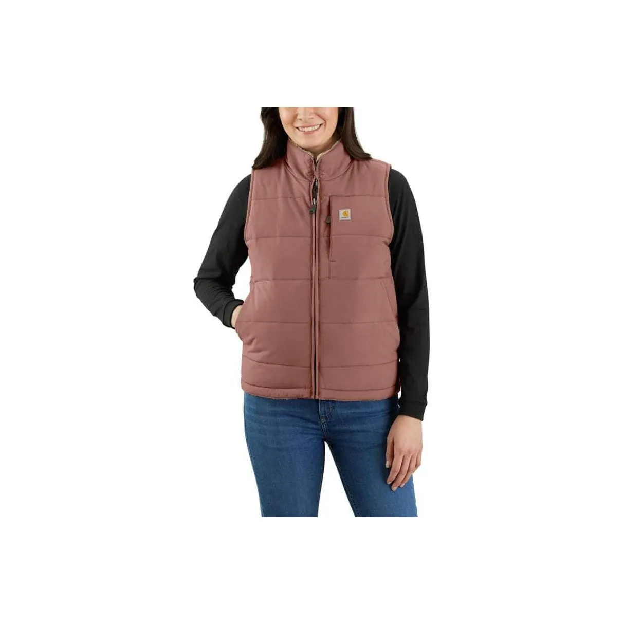 Carhartt 105607 Женские MONTANA Двусторонний Утепленный жилет Женские