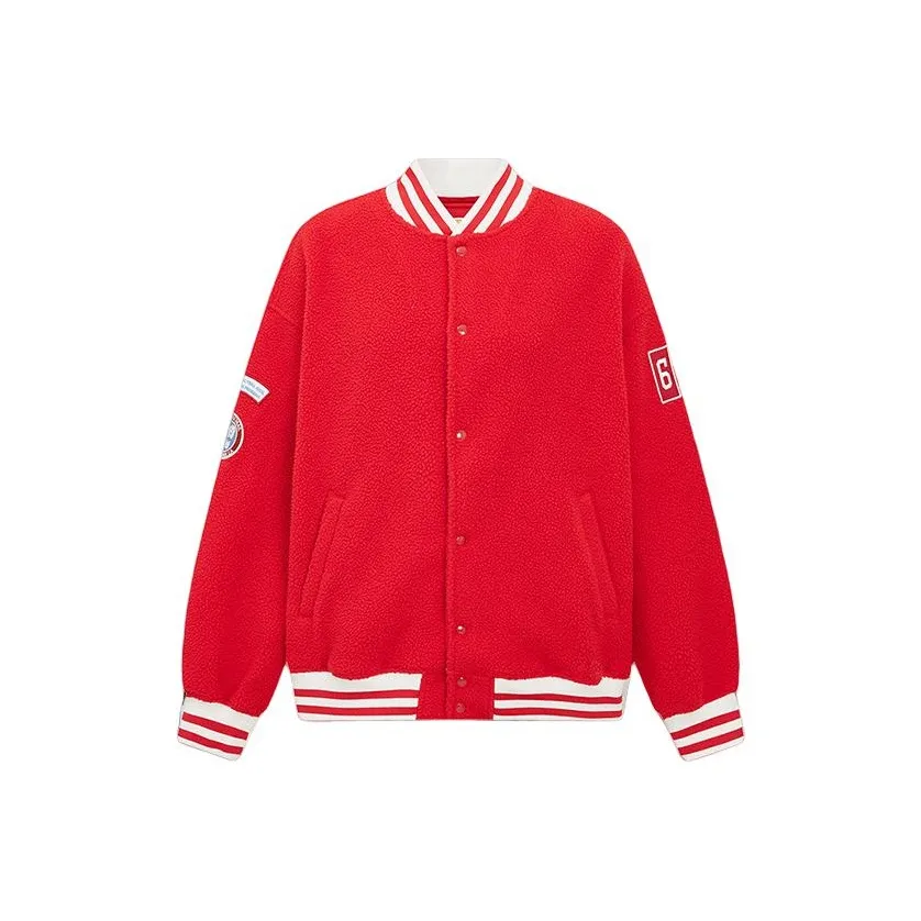 Levi's Бейсбольная куртка Женская Красная