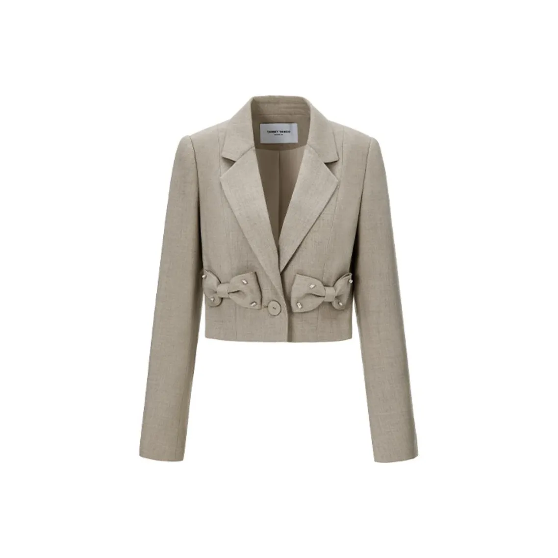 TAMMY TANGS Business Suit Women's Gray Green