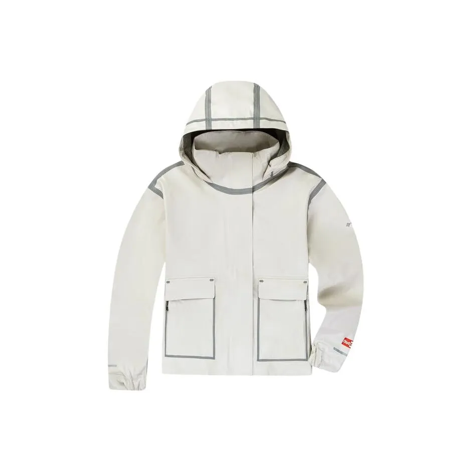 Columbia совместный бренд Поход Водонепроницаемый Ветрозащитный и Дышащий Ветровка Женская Белая