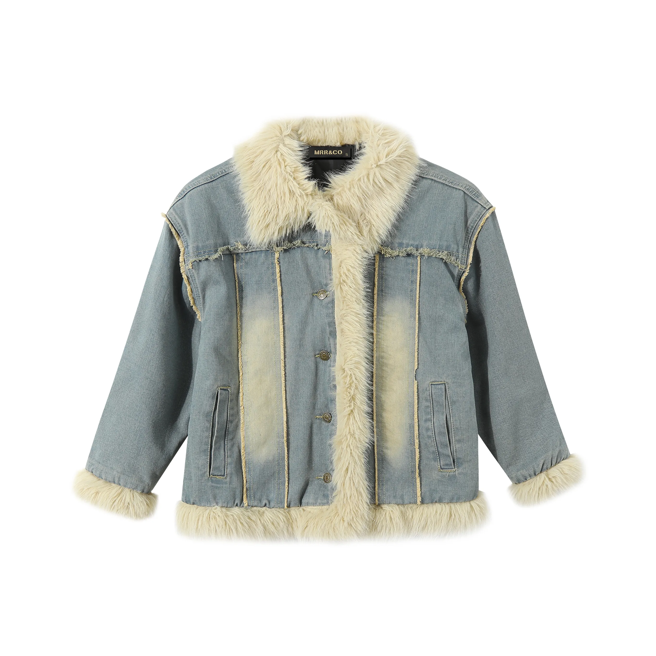 MRR&CO. Denim Jacket Women's Blue