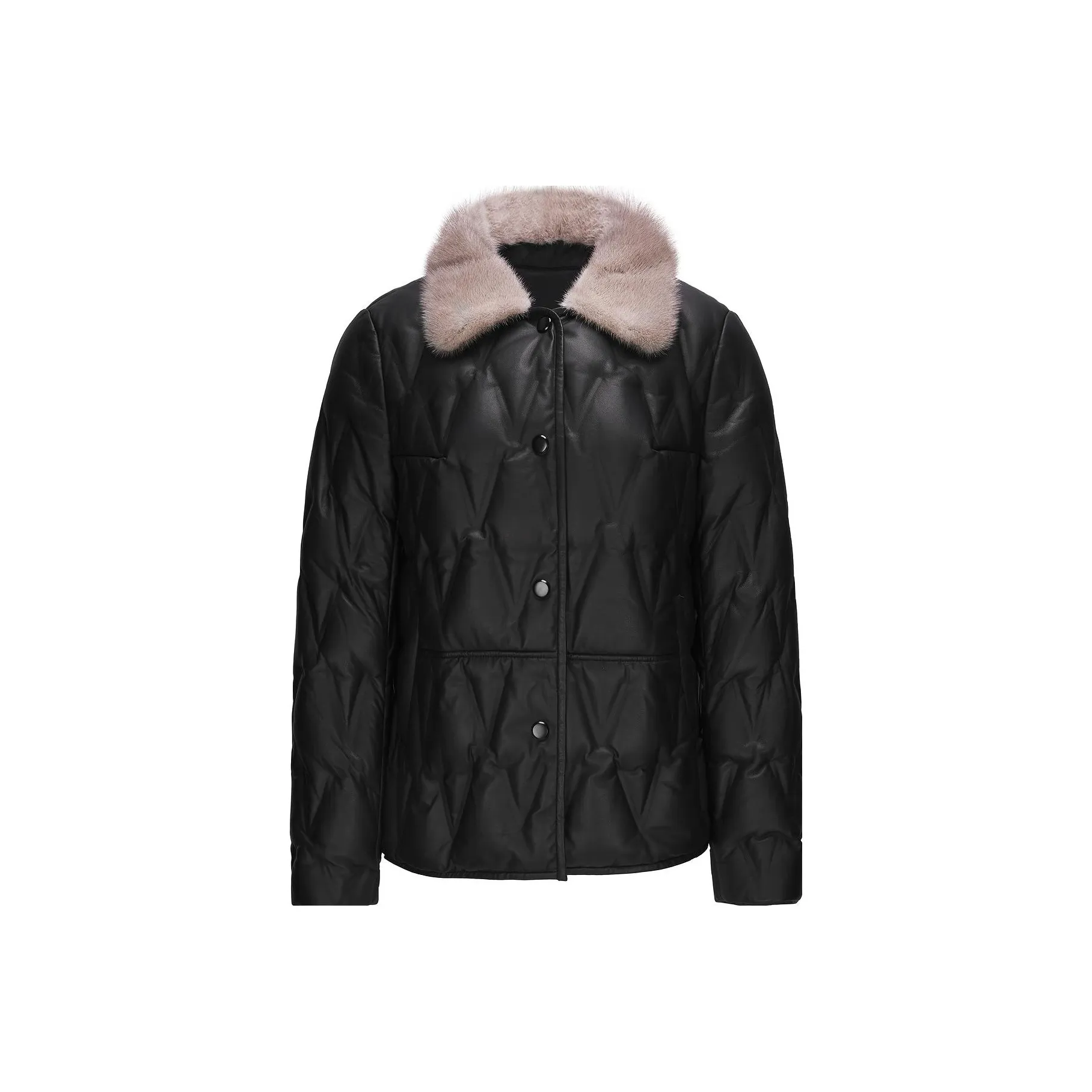 FINITY Leather Jacket Women's Black
