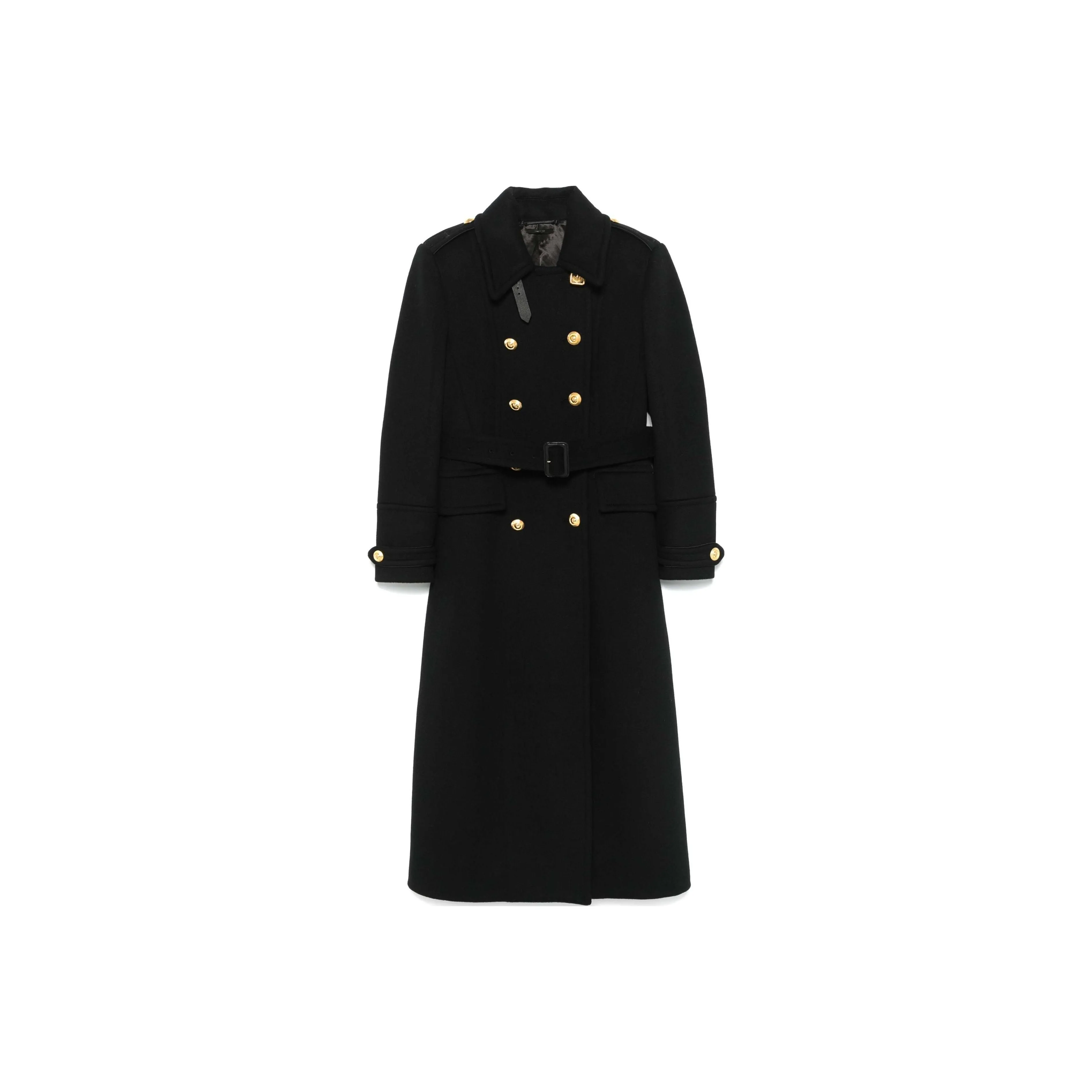 TOM FORD Felt Military Long Coat