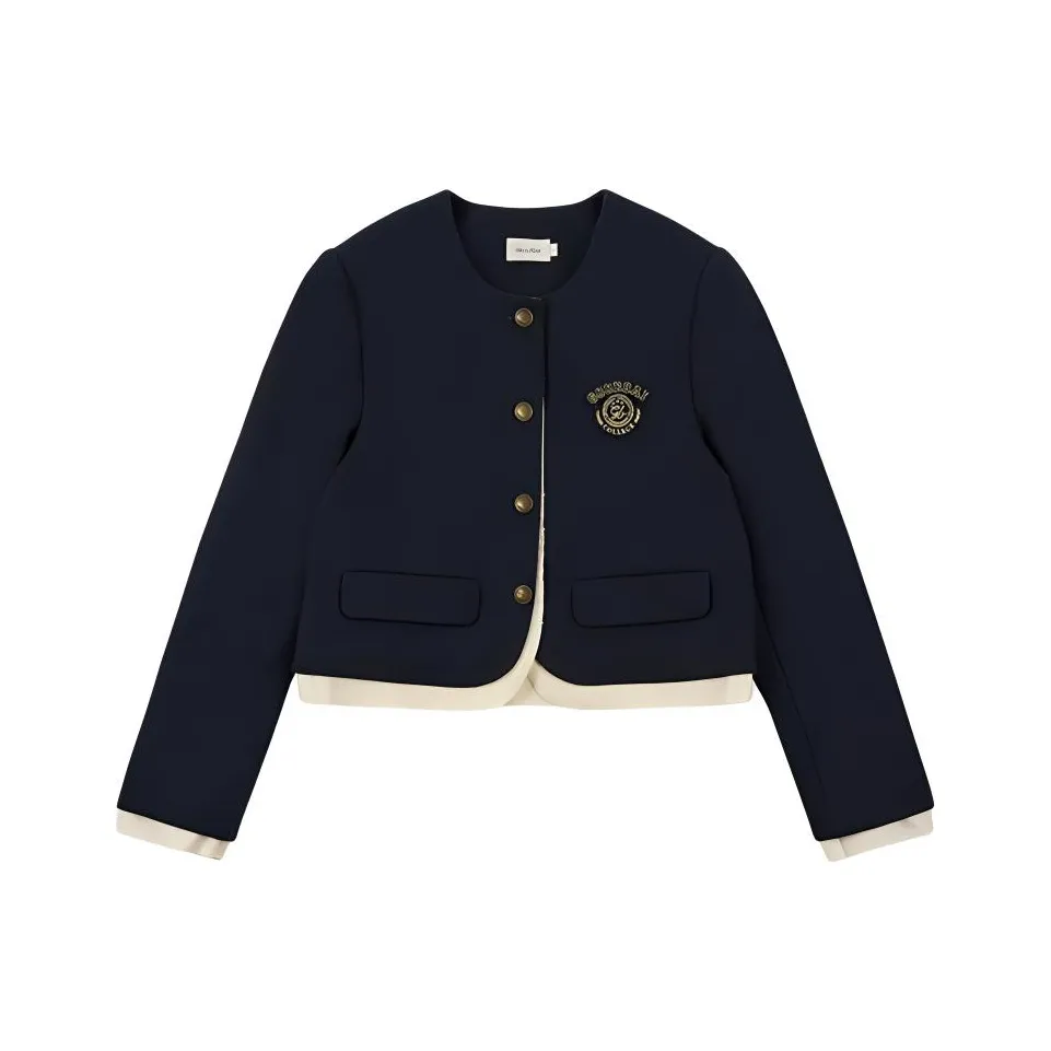 GOOD BAI FW24 Business Suit Women's Navy Blue