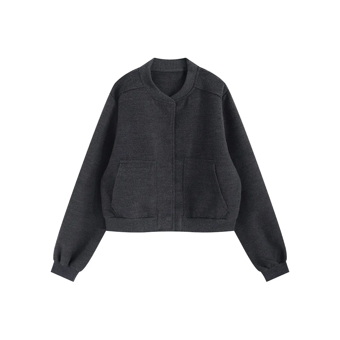 SNZX Cropped Jacket Women's Dark Gray SNZX Укороченная куртка женская темно-серый