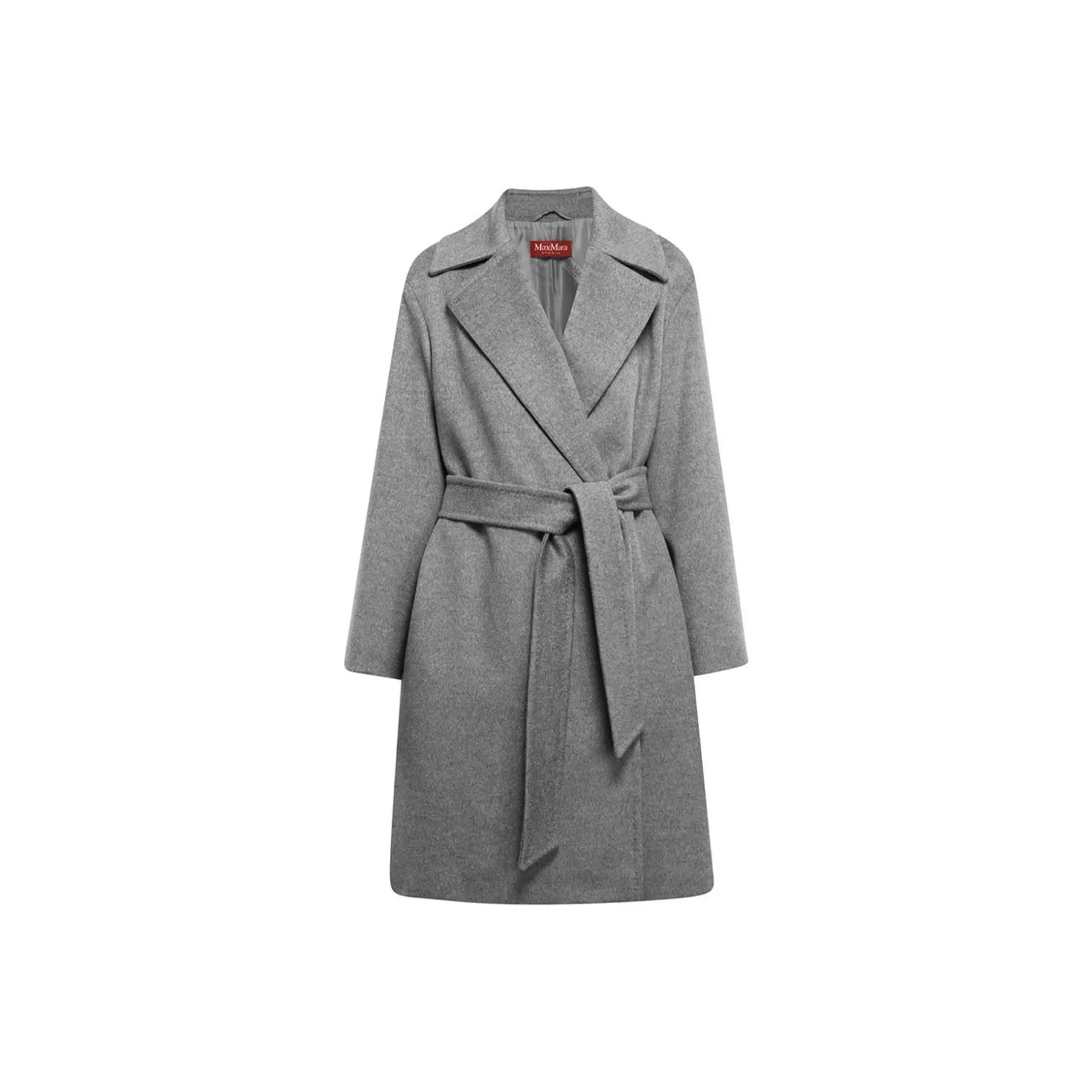 Max Mara Studio Pazzo Belted Long Sleeved Coat