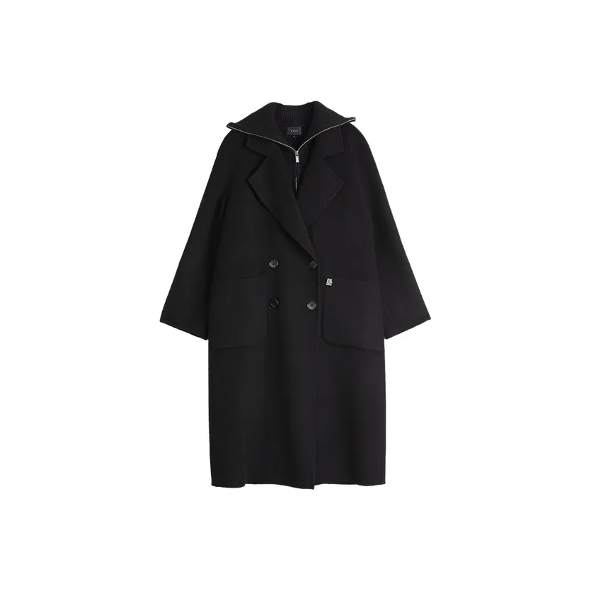 Elle Черное Женское Пальто