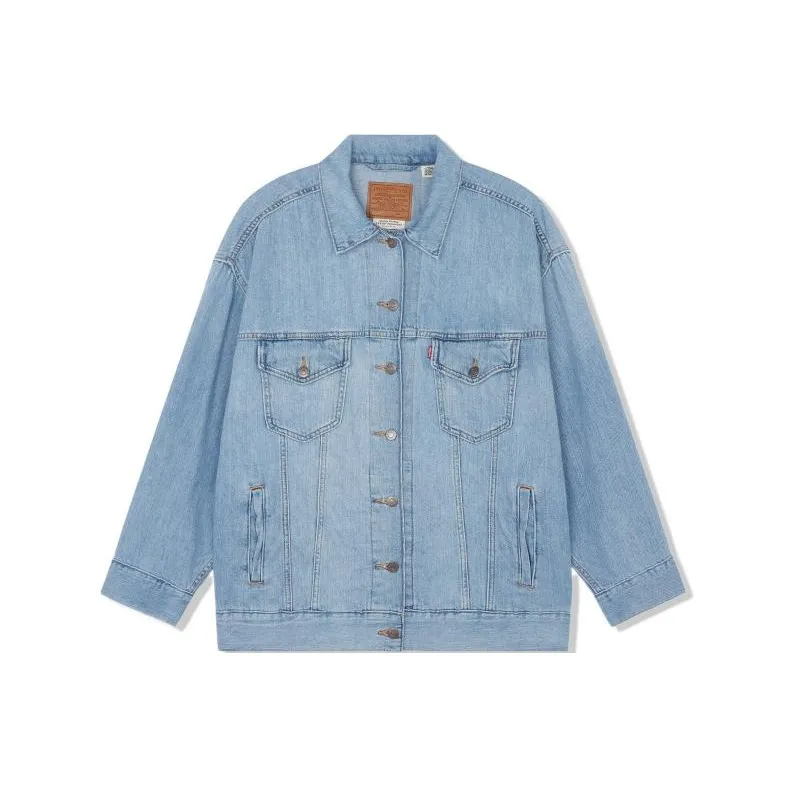 Levis Синие Женские Джинсовые Куртки