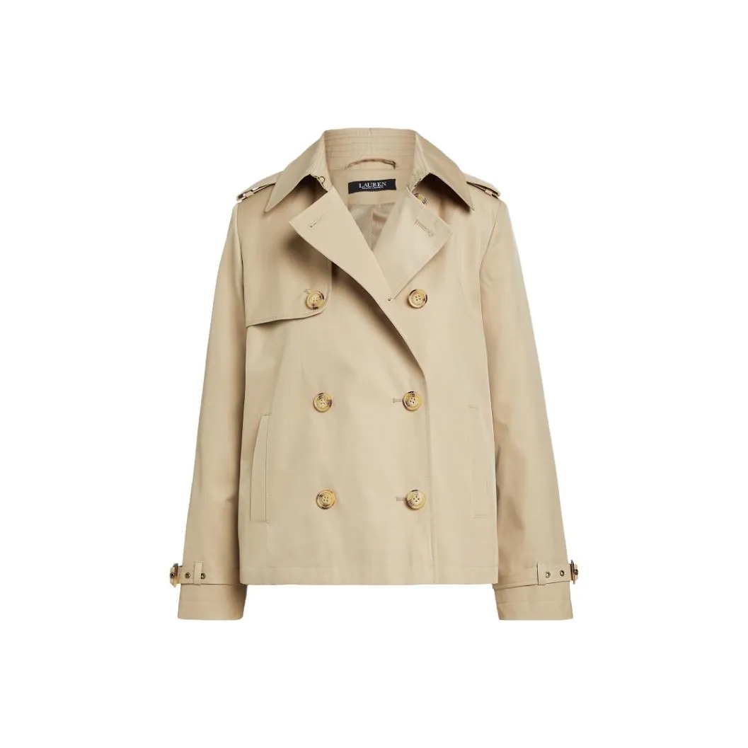 LAUREN RALPH LAUREN SS23 Trench Coat Women's Khaki