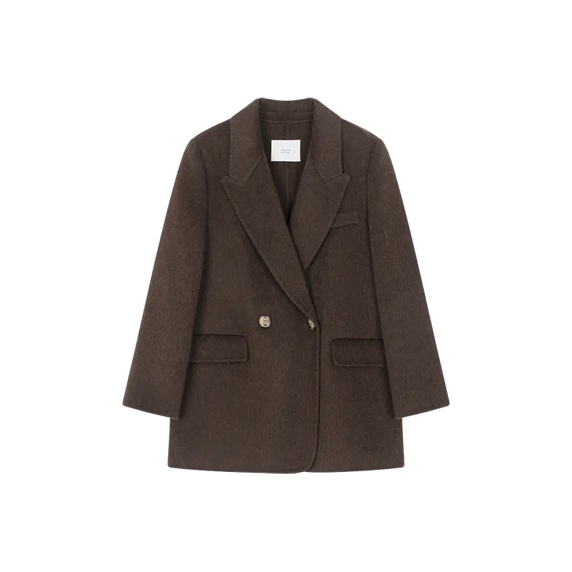 Mo Han Yi Mei Куртка Женская Звездный Кофейный Цвет