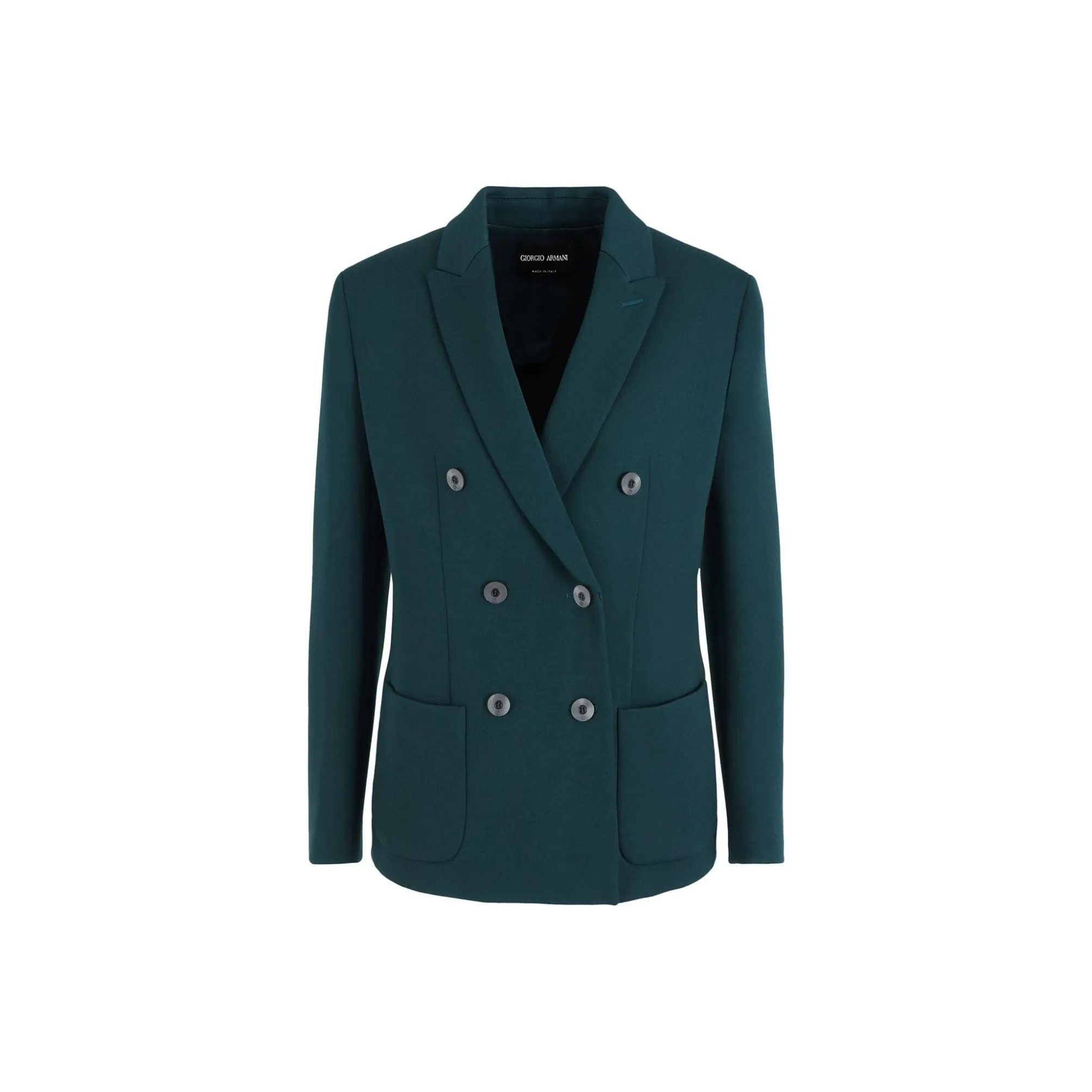 GIORGIO ARMANI Double Breasted Stretch Blazer
