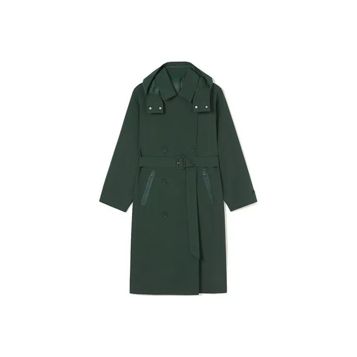 LACOSTE Женский тренч яшмового цвета