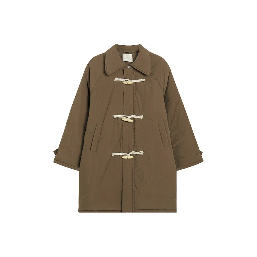 Ice Cream And Whale Пуховая куртка Женская Коричневая