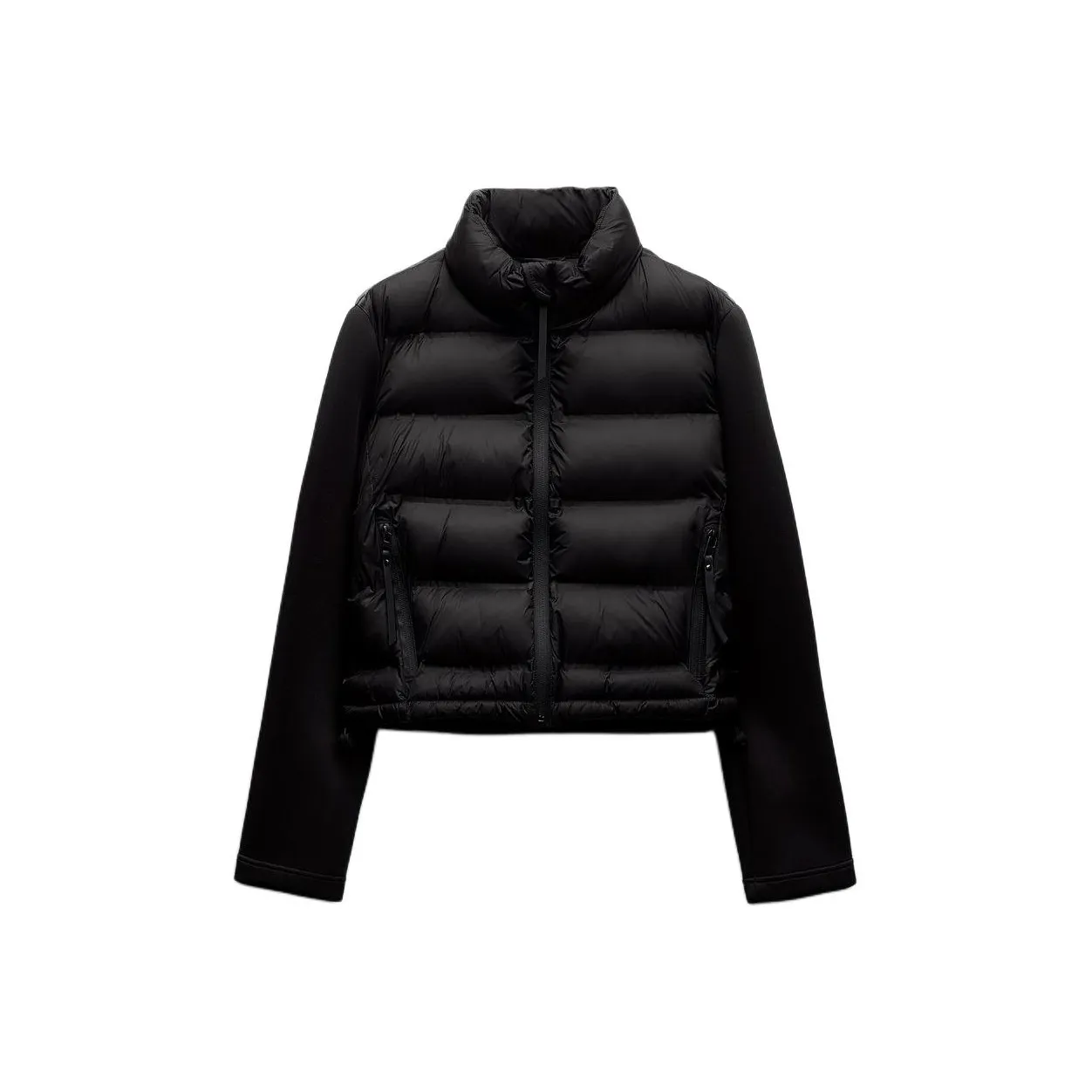 ZARA Puffer Jacket Women's Black