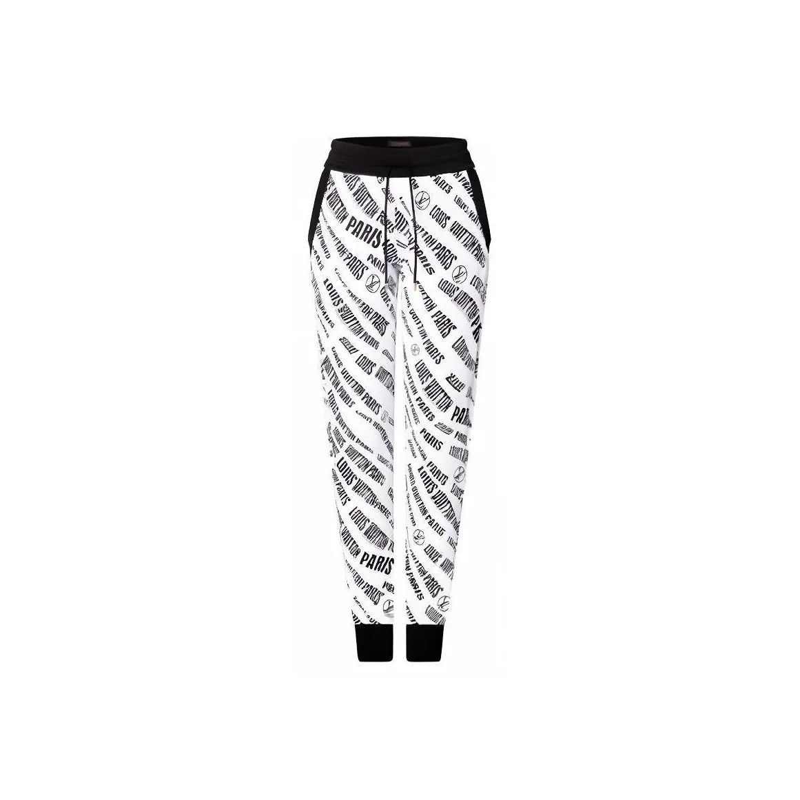 Louis Vuitton Zippy New Quarterly Products Of LV Knitted Sweatpants Women's White
