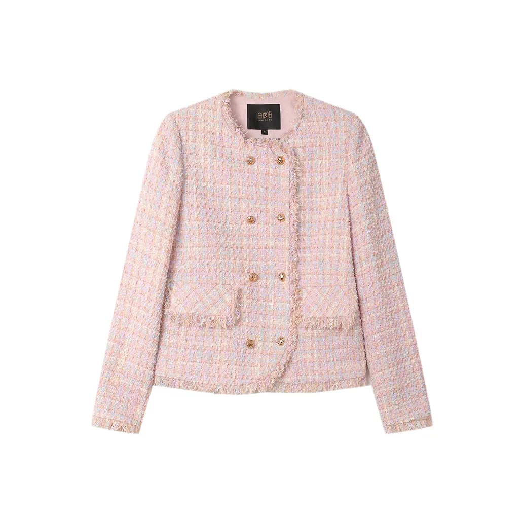 LOUISY AO Cropped Coats Women's Pink