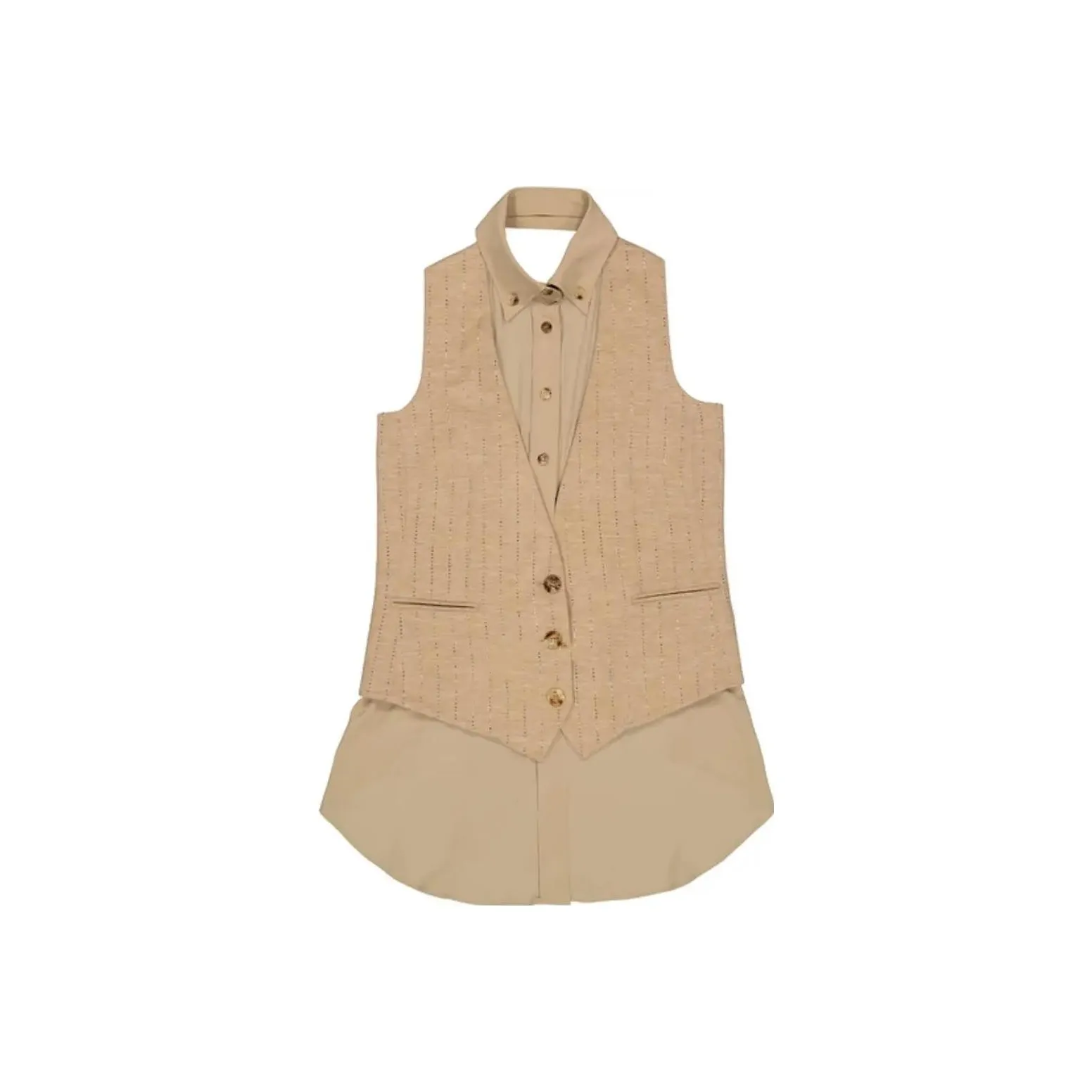 Burberry Женские жилеты цвета верблюжий