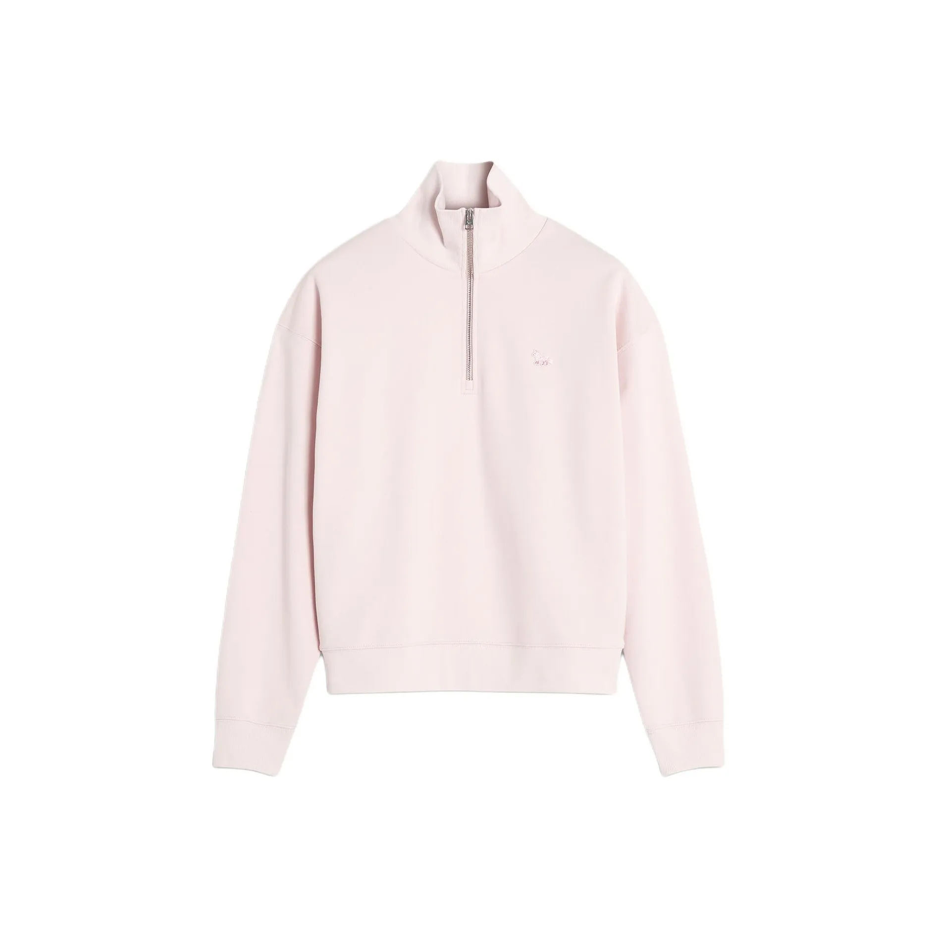 Maison Kitsune SS25 Свитшот Женские Розовая вода