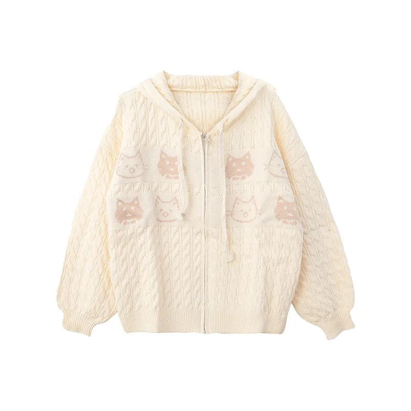 Vine Color Knitwear Women's Apricot