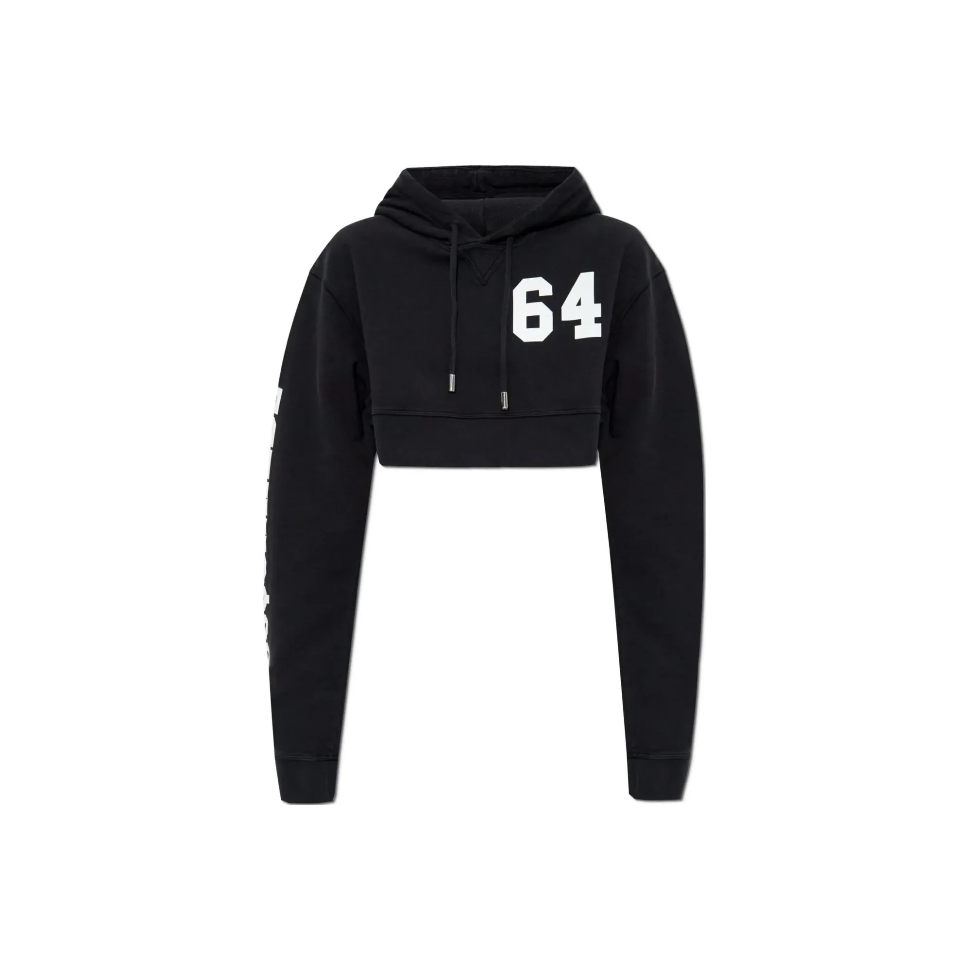 DSQUARED 2 Dyed Cool Cropped Fit Hoodie