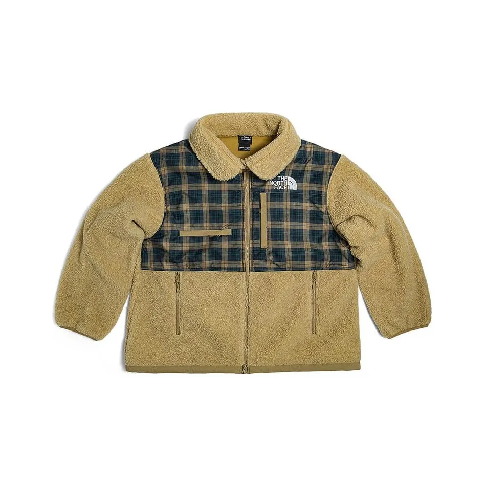 The North Face Хаки Женские Бархатные Куртки