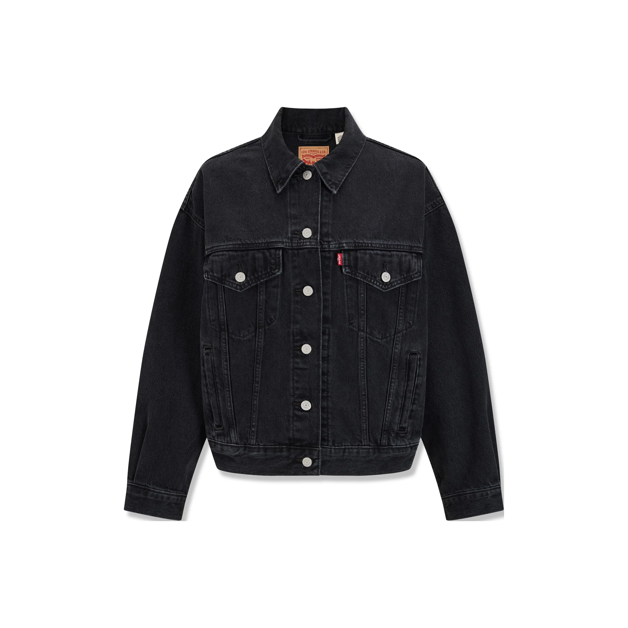 Levi's Denim Jacket Women's Dark Gray