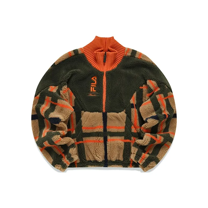 FILA 3,1 Phillip Lim Collaboration Collection Rotten Лист Коричневый Женские Бархатные Куртки