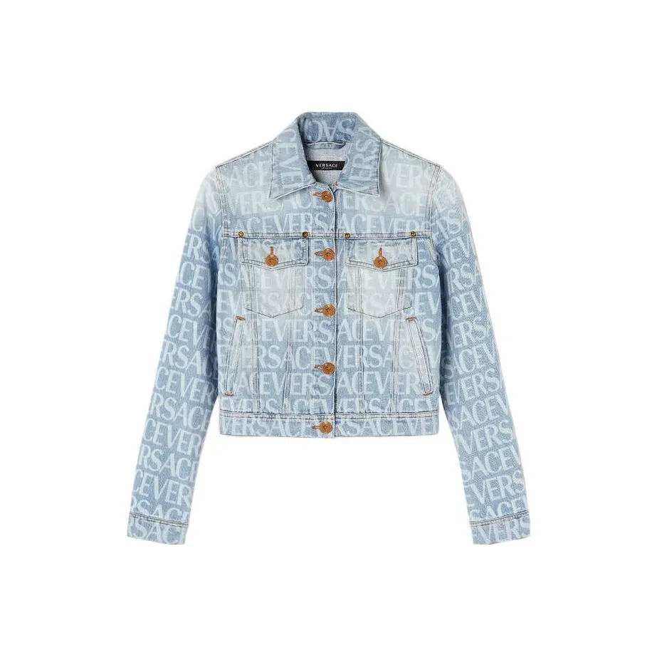 VERSACE Denim Jacket 'Light Blue'