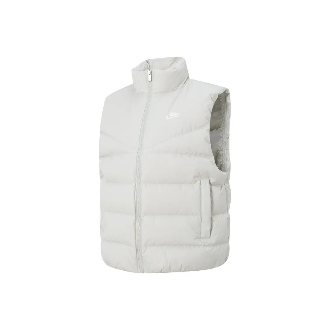 Nike Белый Женский Пуховый жилет