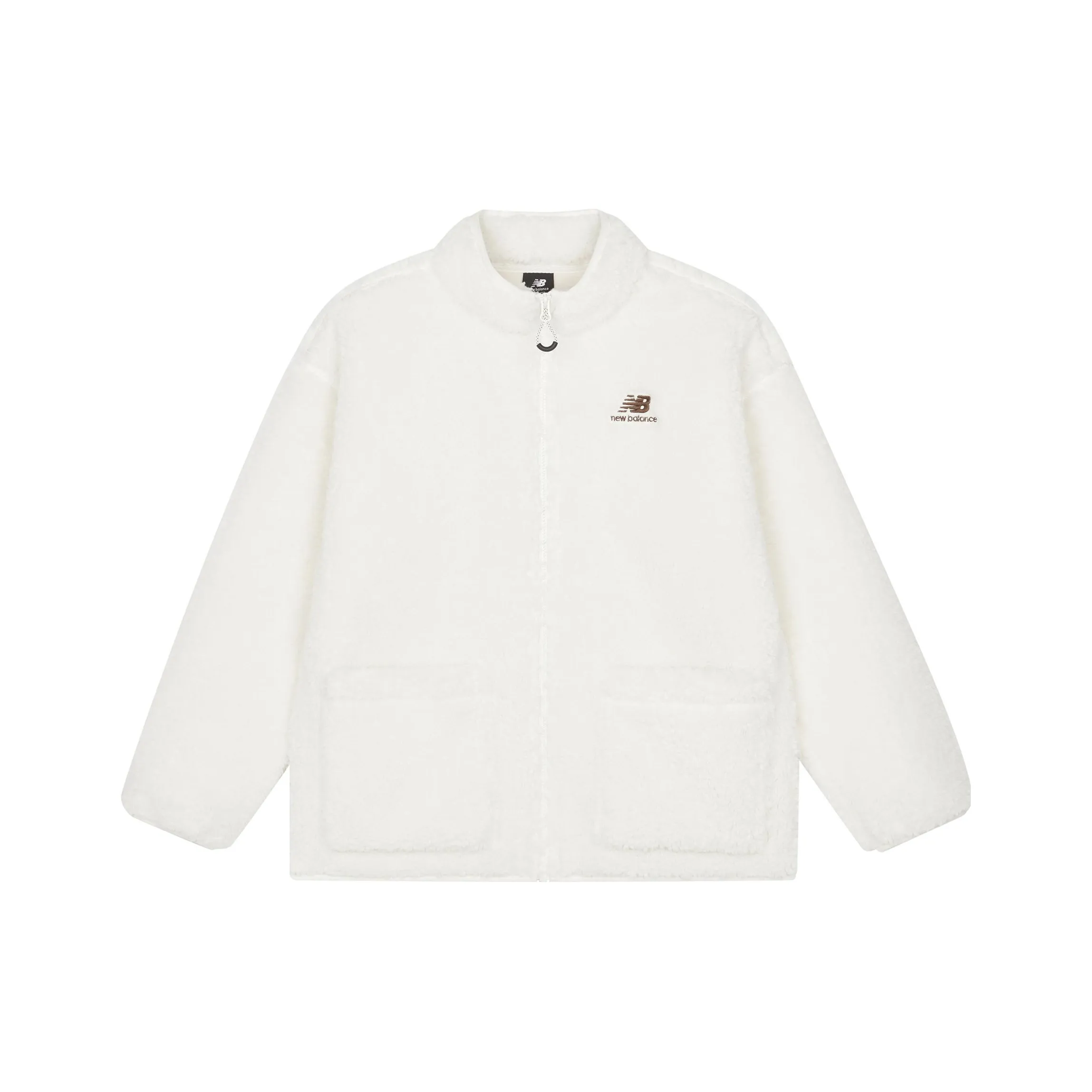 New Balance Белые Женские Бархатные Куртки