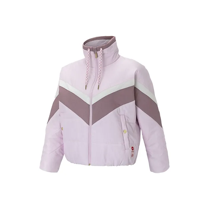 ADIDAS NEO Хлопковый пуховик Зимний Женский Розовый