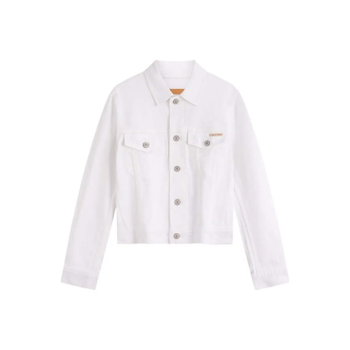 CALVIN KLEIN Denim Jacket Women's Dawn White