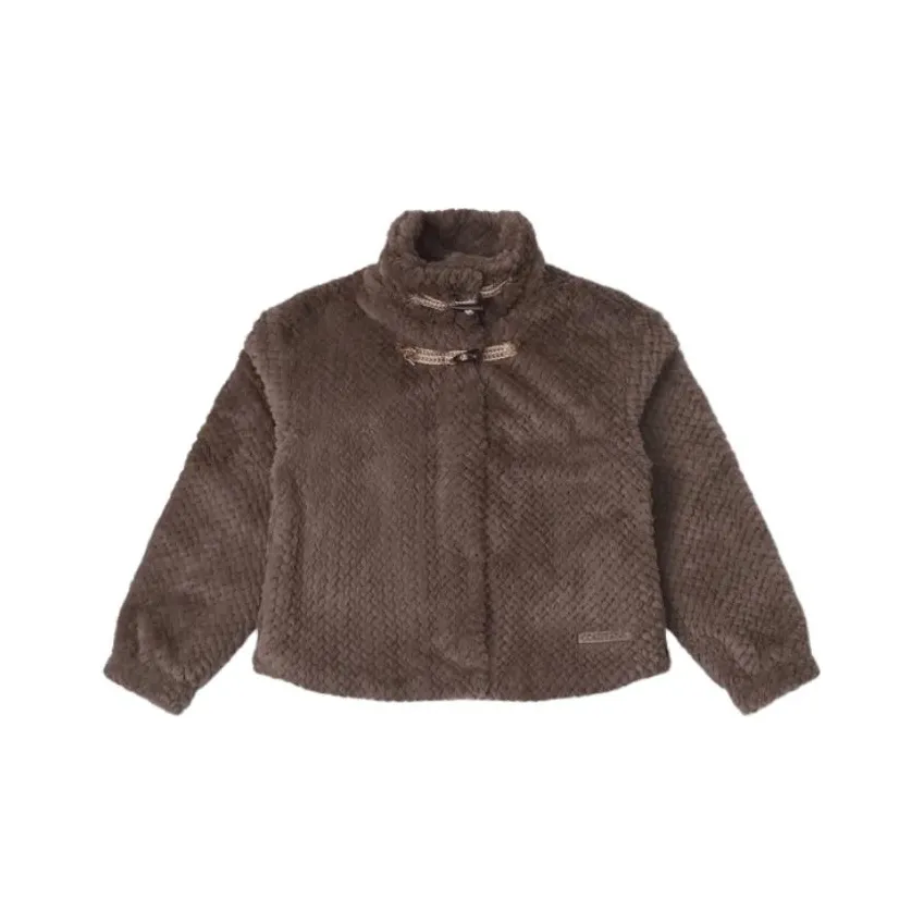 Converse FW23 Velvet Feel Пальто Женское Серый Коричневый