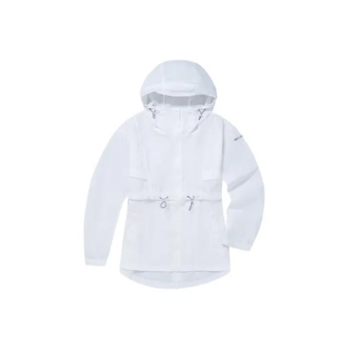 Коллаборация Columbia Дышащая Защита от УФ-лучей Женская Белая