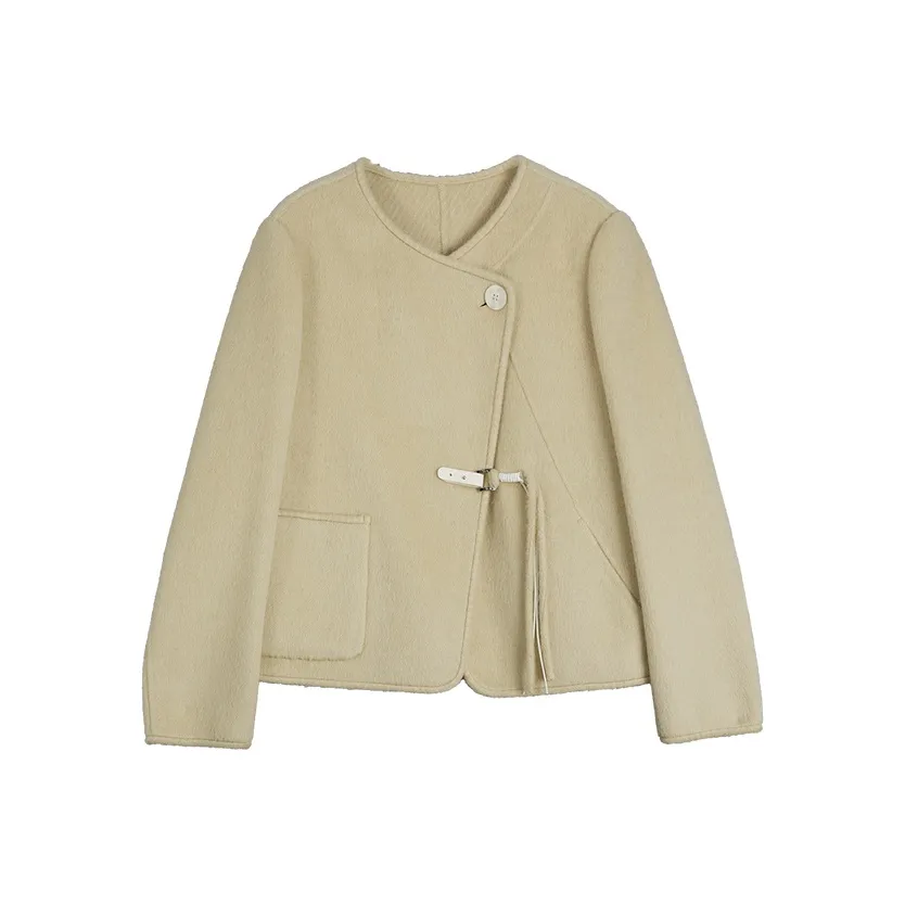 ELLE Желтое Женское Пальто