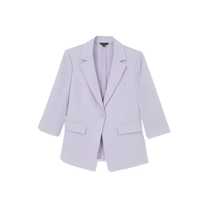 Yiner Бизнес-костюм женский дымчатый фиолетовый