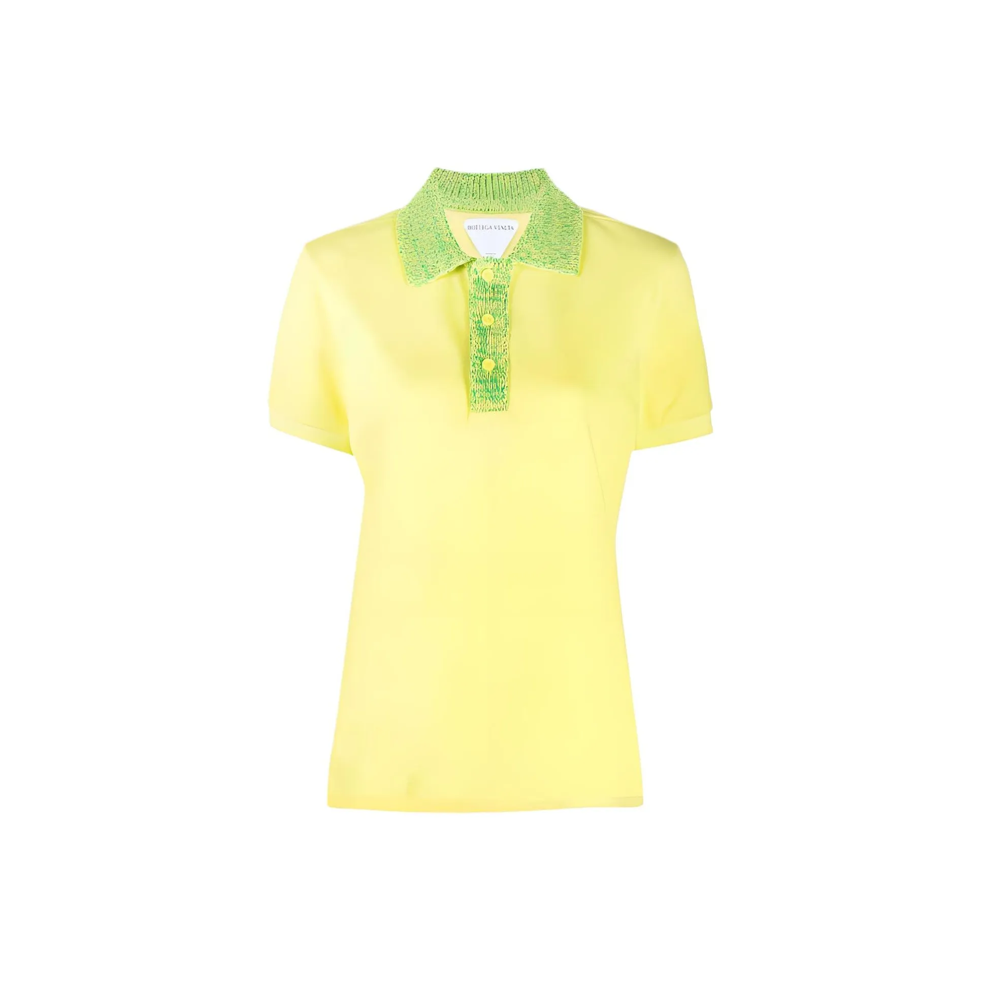 Bottega Veneta SS22 Polo Shirt Women's Yellow