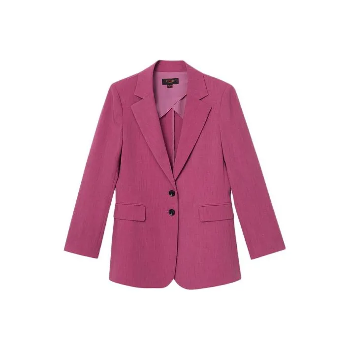 Yiner SS24 Бизнес-костюм Женский Неоновый Фиолетовый