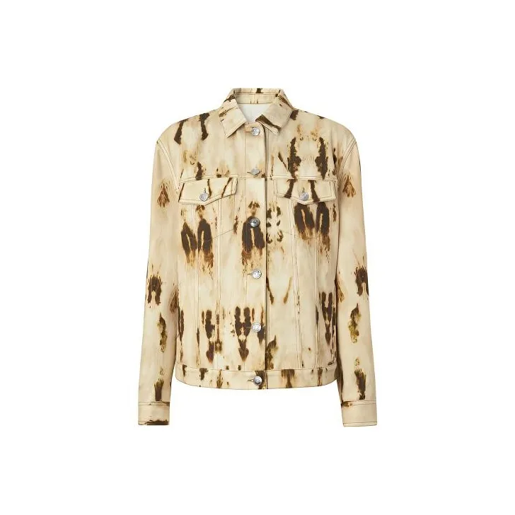 Burberry SS22 Denim Jacket Women's Yellow Брэнди Бербери SS22 Деним Куртка Женская Желтая